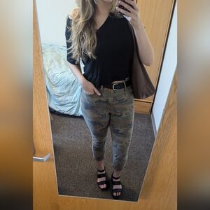 Madewell Size 31: Camo Bunny Jeans